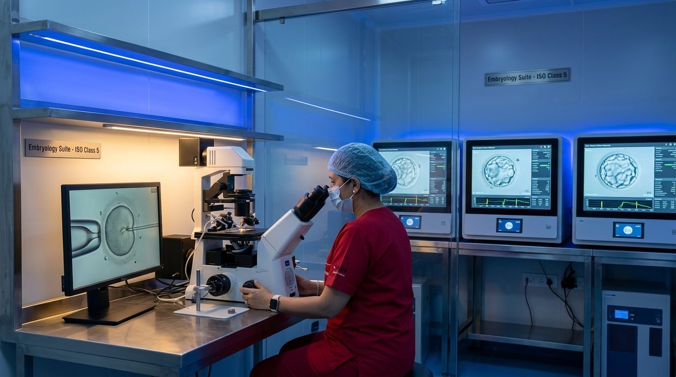 IVF and ICSI - egg retrieval to embryo transfer
