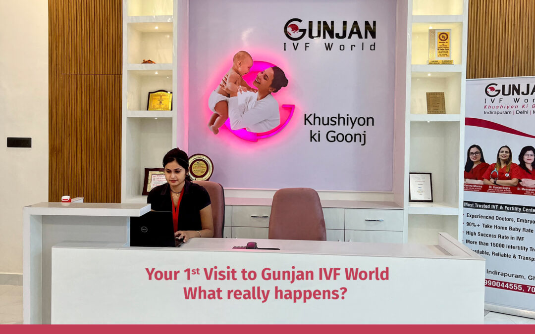 What should you expect once you visit a  Gunjan IVF World clinic?