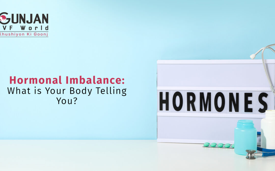 What does hormonal imbalance talk about  the body?